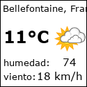 El tiempo en bellefontaine-39-fr con meteo.es