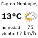 El tiempo en fay-en-montagne-fr con meteo.es