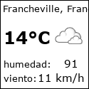 El tiempo en francheville-39-fr con meteo.es