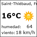 El tiempo en saint-thiebaud-fr con meteo.es